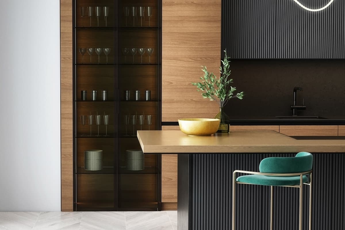 Natural wood veneers and premium timber finishes