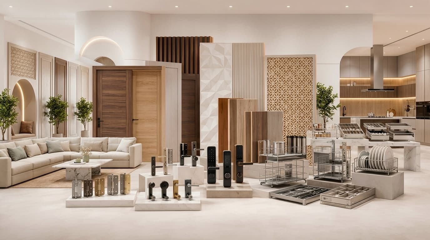 Doors, Digital Locks & Kitchen Hardware