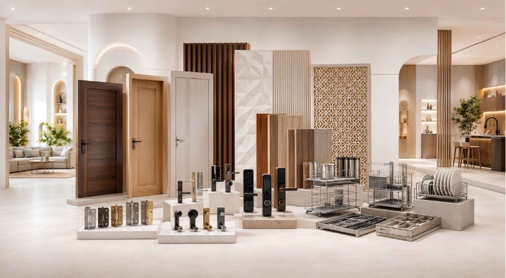 Doors, Digital Locks & Kitchen Hardware