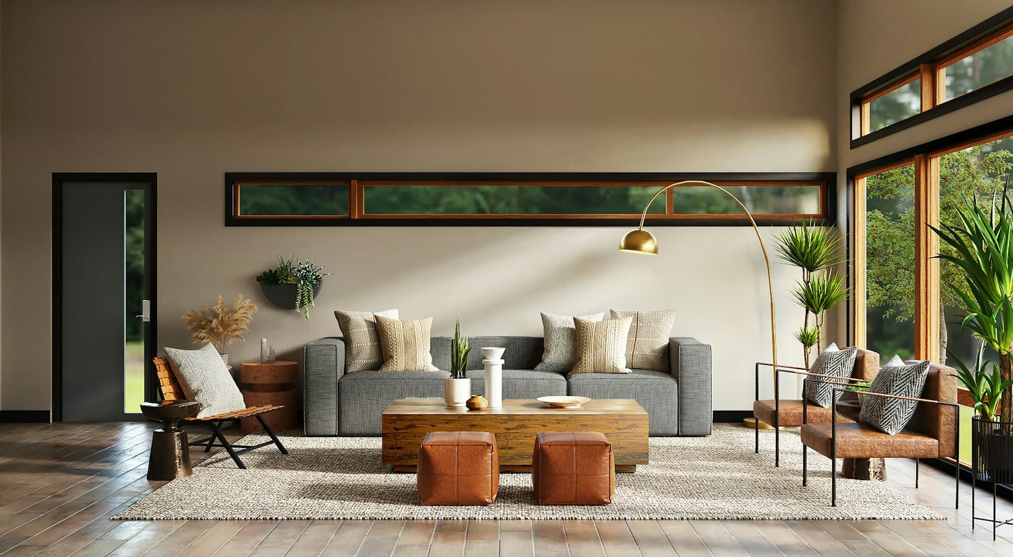 Elegant interior lifestyle spaces